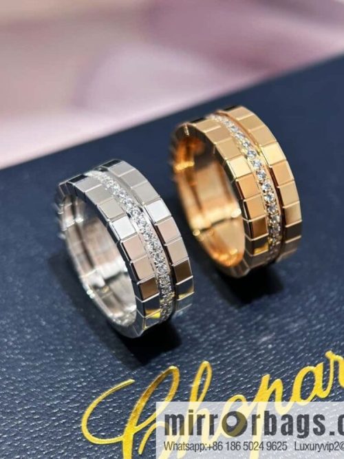 ❗️New ❗️ [Style] Chopard ICE CUBE Single Row Diamond Ring