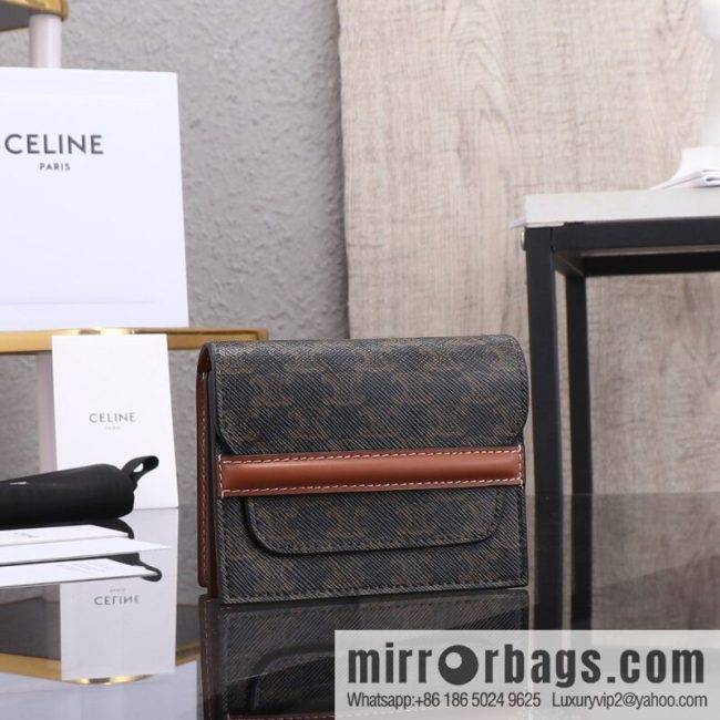 CE new logo printed sheep leather (fabric) business card bag, model number: 100242