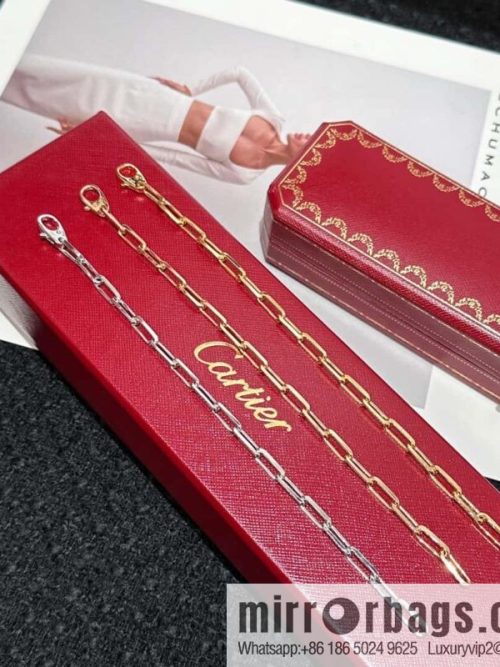 ❗️New ❗️☀️ Cartier SANTOS DE CARTIER chain ⛓ bracelet☀️