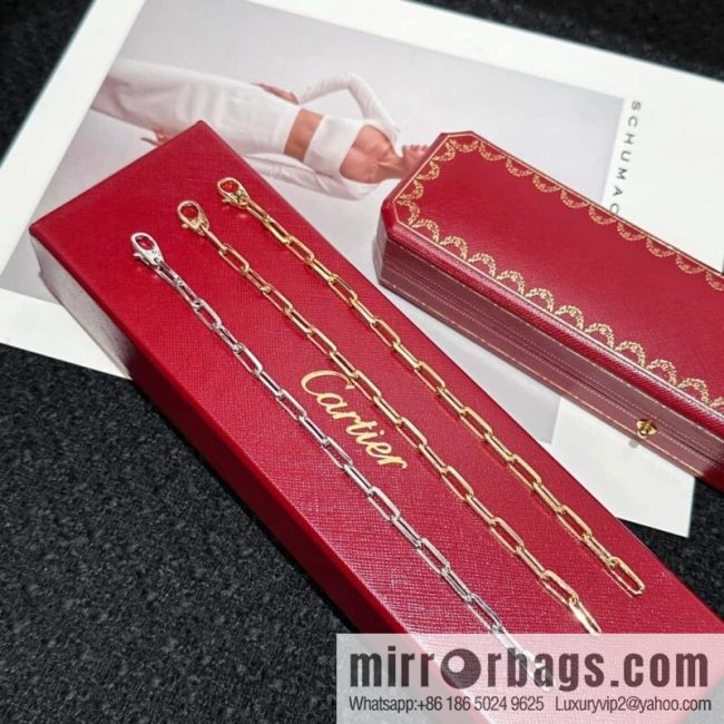 ❗️New ❗️☀️ Cartier SANTOS DE CARTIER chain ⛓ bracelet☀️
