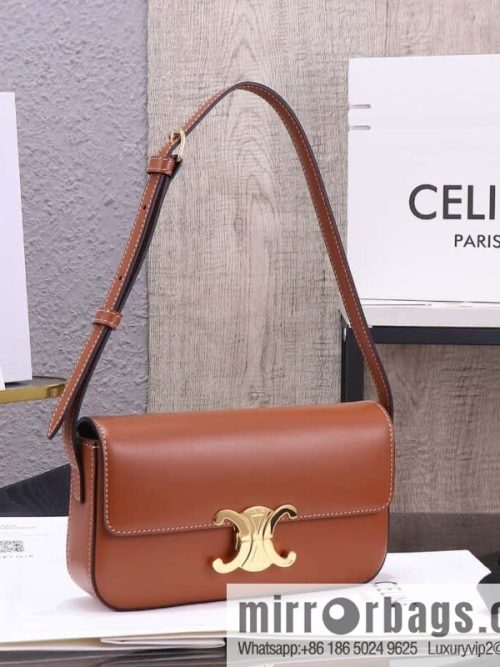 [Premium quality, all-steel hardware] CELIN * New Triomphe Arc de Triomphe armpit bag 2021 spring and summer limited edition, model number: 194142