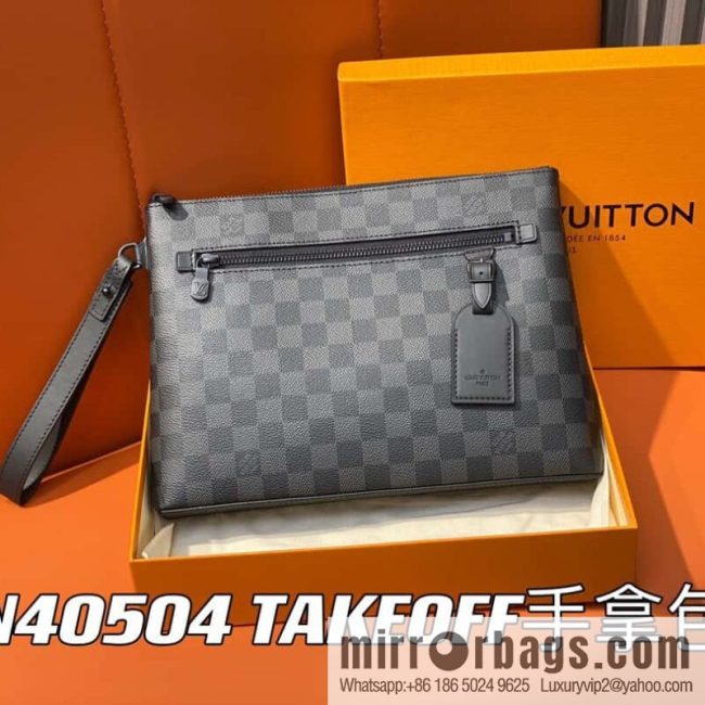[Original single boutique] N40504 Haige, clutch bag series TAKEOFF clutch bag