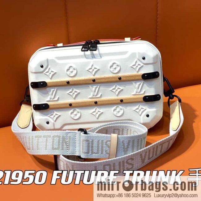 [Boutique‑grade] M21950 beige, men\'s bag box bag box series FUTURE TRUNK handbag