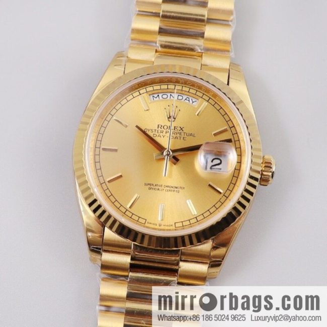EW Boutique, Rolex Week Diary 36 Ultimate Edition, Original 3255 Automatic Mechanical Movement 128238 Series Watch - Image 3