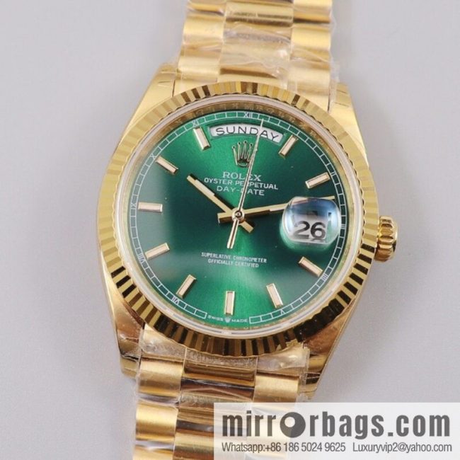 EW Boutique, Rolex Week Diary 36 Ultimate Edition, Original 3255 Automatic Mechanical Movement 128238 Series Watch - Image 4