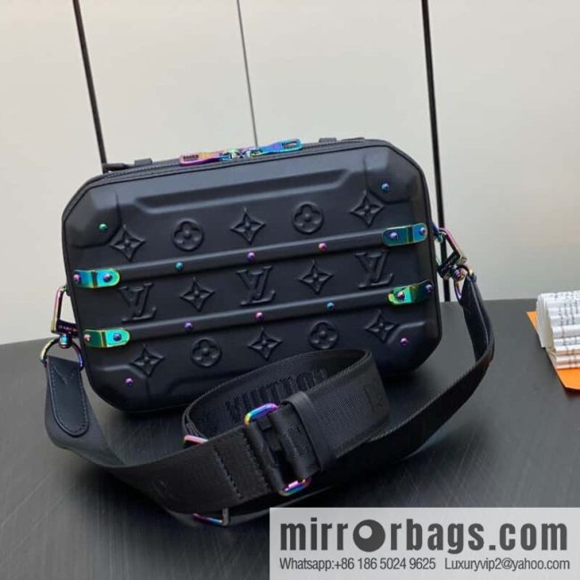 [Boutique‑grade] M21935 black men\'s bag box bag box series FUTURE TRUNK handbag