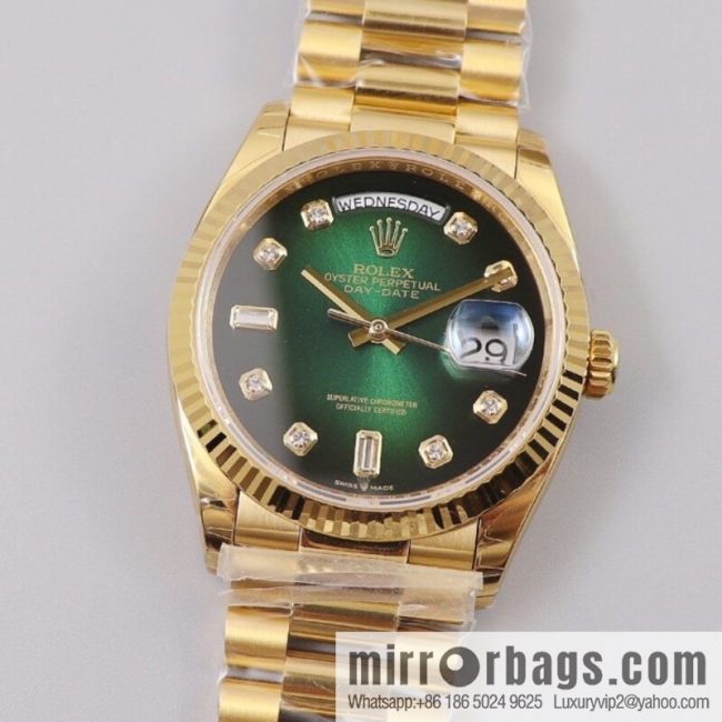 EW Boutique, Rolex Week Diary 36 Ultimate Edition, Original 3255 Automatic Mechanical Movement 128238 Series Watch - Image 6