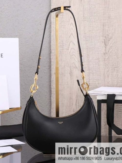 [Premium quality, all-steel hardware 】𝗖𝗘𝗟𝗜𝗡𝗘 | 𝐀𝐕𝐀 full leather armpit bag Model: 196923