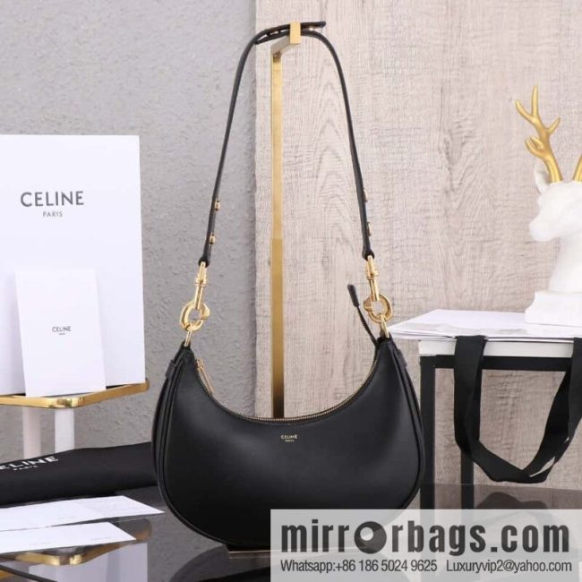 [Premium quality, all-steel hardware 】𝗖𝗘𝗟𝗜𝗡𝗘 | 𝐀𝐕𝐀 full leather armpit bag Model: 196923