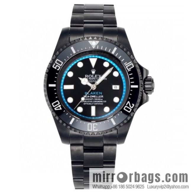 Rolex ROLEX SEA deep diving series overseas customized version \"Red Devil/Blue/Black\" is amazing. Equipped with Seagull 2836 movement - Image 2