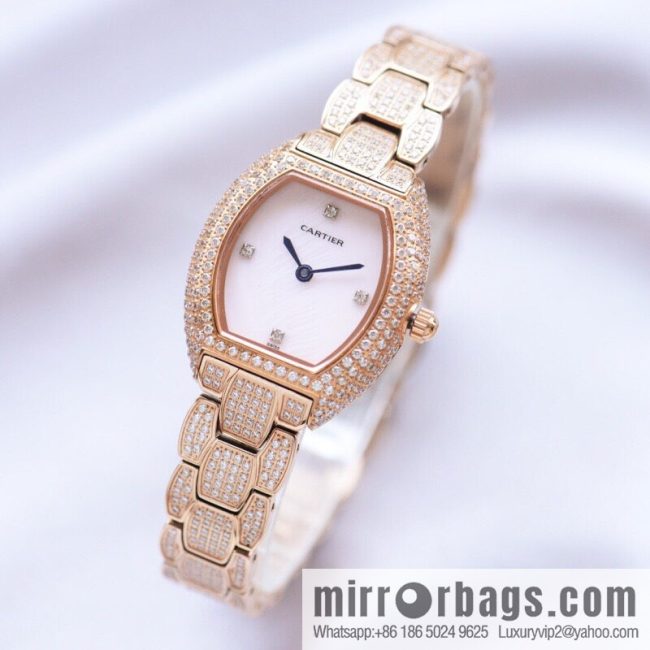 Gypsy 🌸 Cartier-Cartier Mini lady barrel type, using the original imported Swiss quartz movement - Image 4