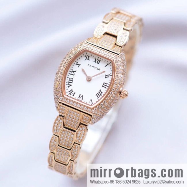 Gypsy 🌸 Cartier-Cartier Mini lady barrel type, using the original imported Swiss quartz movement - Image 3