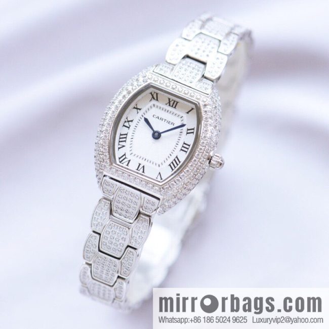 Gypsy 🌸 Cartier-Cartier Mini lady barrel type, using the original imported Swiss quartz movement - Image 2