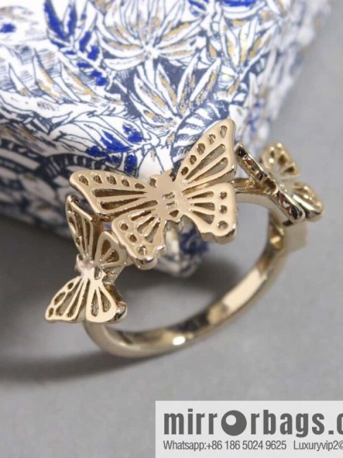 New ☑️ DIOR DIOR MÉTAMORPHOSE Butterfly Ring