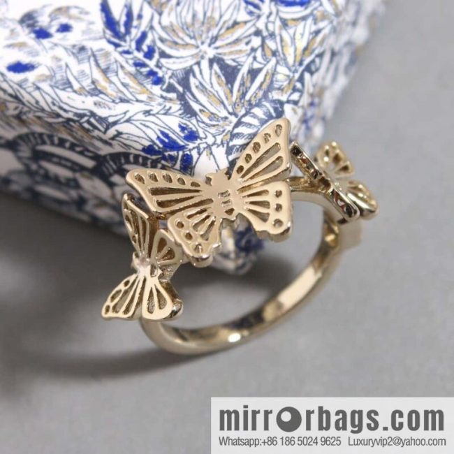 New ☑️ DIOR DIOR MÉTAMORPHOSE Butterfly Ring