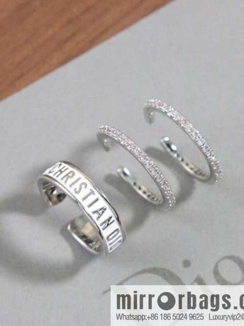 New DIOR Dior alphabet ring set