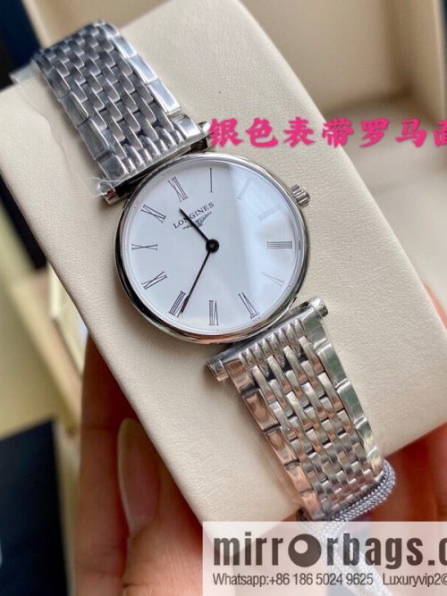 Ultra-thin 4mm~ Longines Garland Series - Elegant Luxury Ladies Quartz Watch