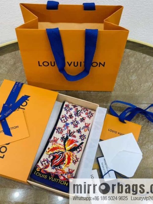 LV Louis Vuitton 100% silk Rendez-Vous headband m76433