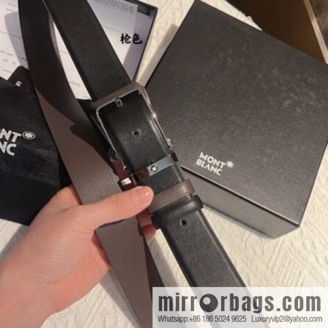 MONTBLANC Montblanc with leather waist belt 3.5cm - Image 4