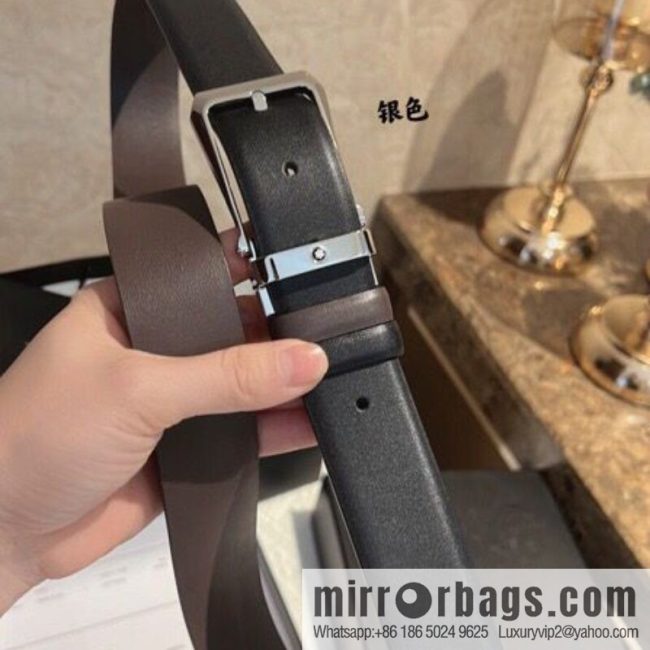 MONTBLANC Montblanc with leather waist belt 3.5cm - Image 2