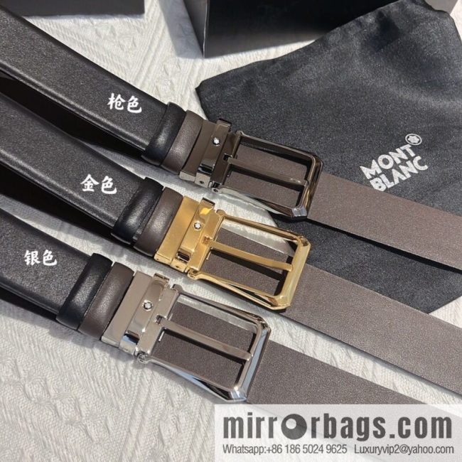 MONTBLANC Montblanc with leather waist belt 3.5cm