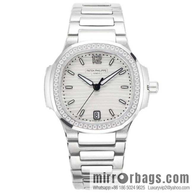 MS Factory New Product!!! Patek Philippe Sports Elegance Series Nautilus Women\'s 7118 Model 1. New Customized Edition Cal.324SC Integrated Self-winding Movement - Image 3