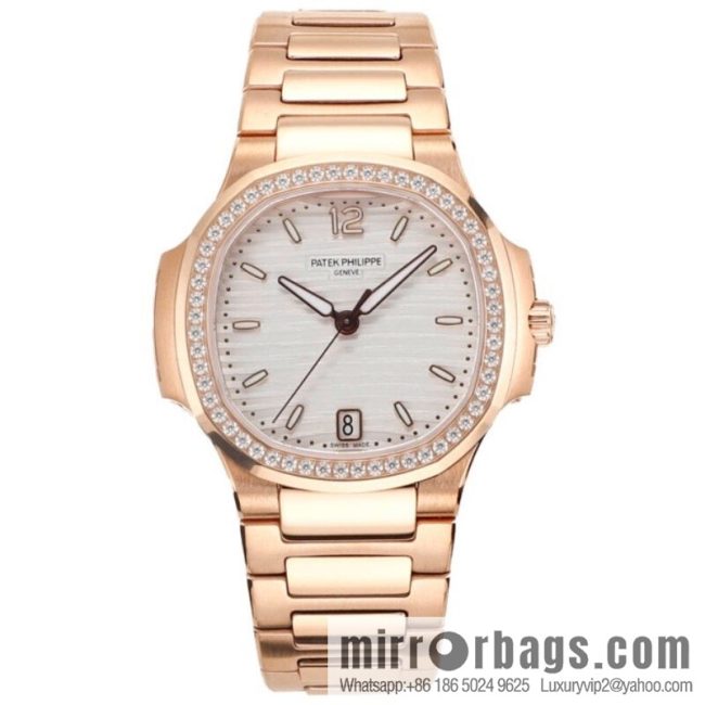 MS Factory New Product!!! Patek Philippe Sports Elegance Series Nautilus Women\'s 7118 Model 1. New Customized Edition Cal.324SC Integrated Self-winding Movement Watch - Image 2