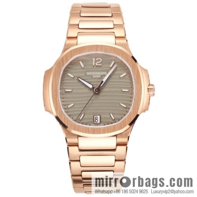 MS Factory New Product!!! Patek Philippe Sports Elegance Series Nautilus Women\'s 7118 Model 1. New Customized Edition Cal.324SC Integrated Self-winding Movement Watch - Image 6