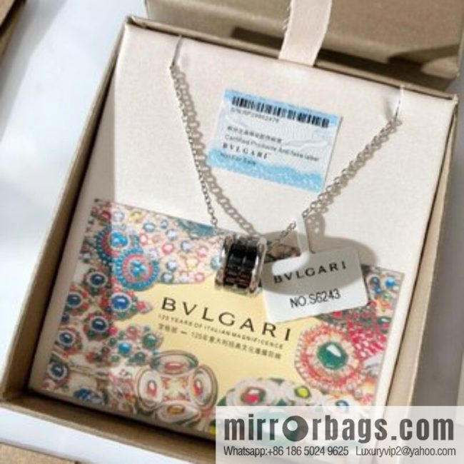 BVLGARI Bulgari charity red man necklace