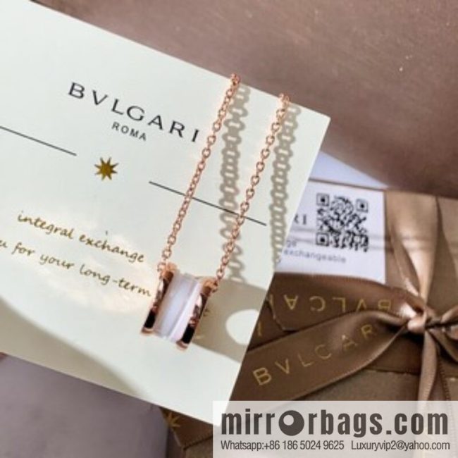 BVLGARI Bulgari classic black and white ceramic necklace - Image 2