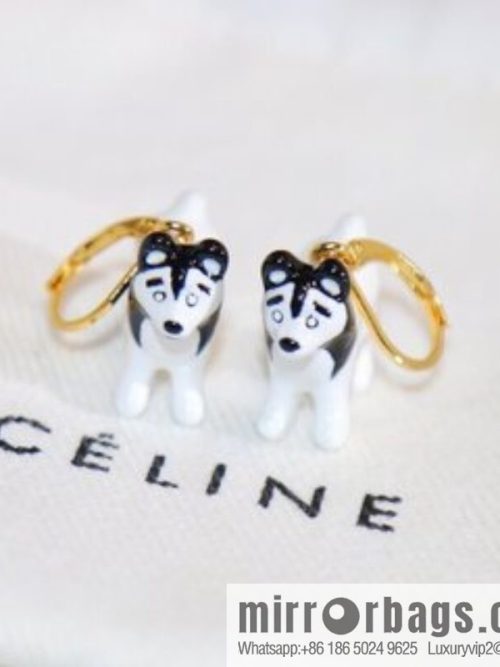 New Celine Husky stud earrings