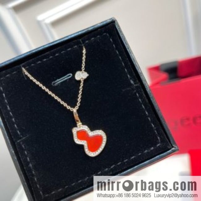Qeelin, full diamond double gourd necklace - Image 2