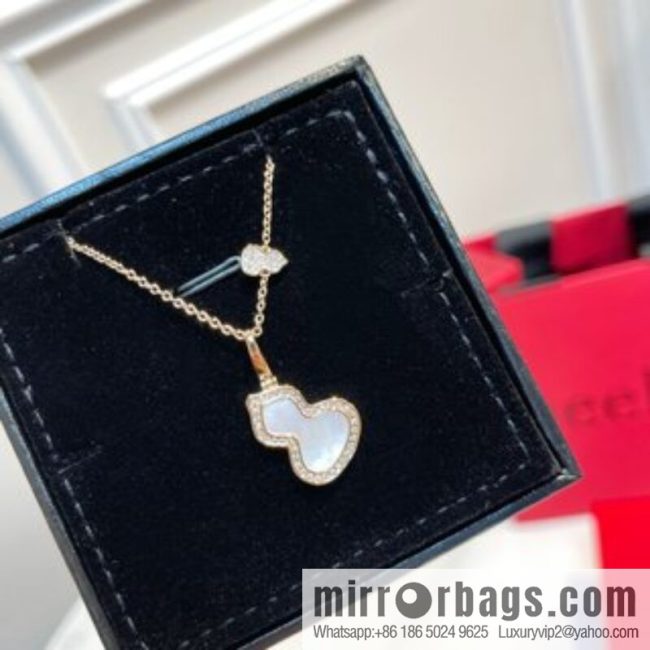 Qeelin, full diamond double gourd necklace - Image 3