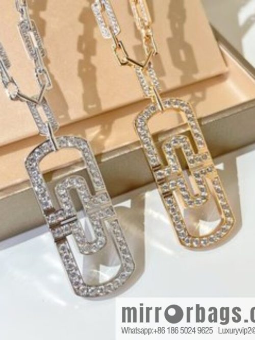 BVLGARI Bulgari new small paperclip necklace