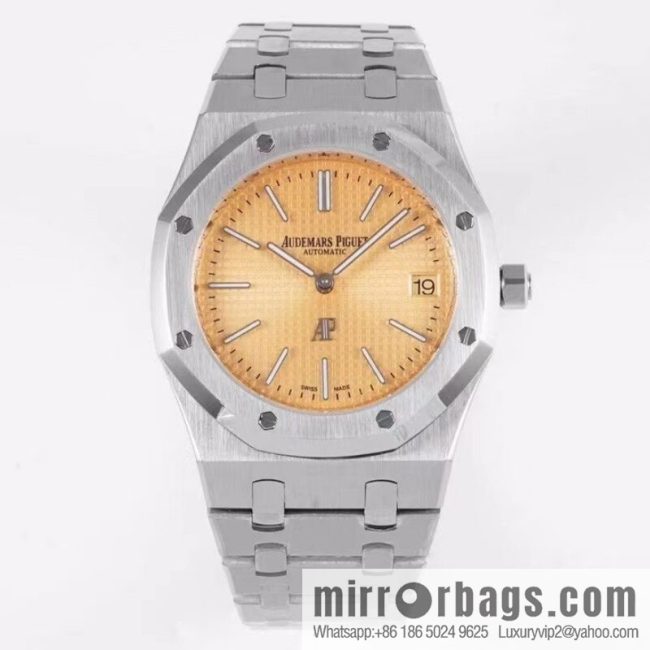 Royal Oak 15202 watch size 39mm super two-pin mechanical movement, sapphire crystal glass mirror, original Cal.2121 automatic movement - Image 3