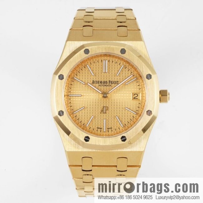 Royal Oak 15202 watch size 39mm super two-pin mechanical movement, sapphire crystal glass mirror, original Cal.2121 automatic movement - Image 6