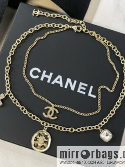 New ☑️ CHANEL Chanel double layer double c necklace
