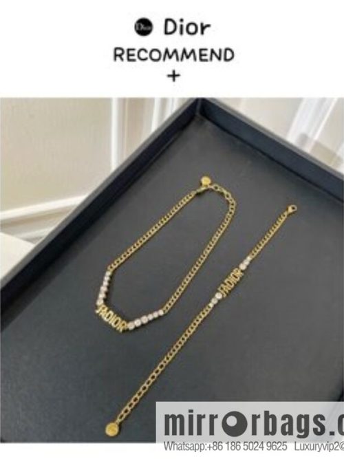 New ☑️ DIOR Dior JADIOR necklace bracelet