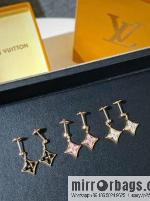Louis Vuitton Louis Vuitton lv diamond fritillary earrings