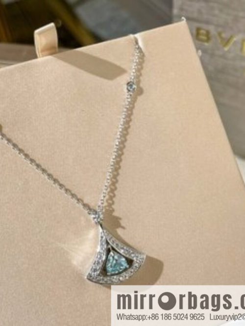 BVLGARI Bulgari new DIVAS \'DREAM sapphire fan necklace