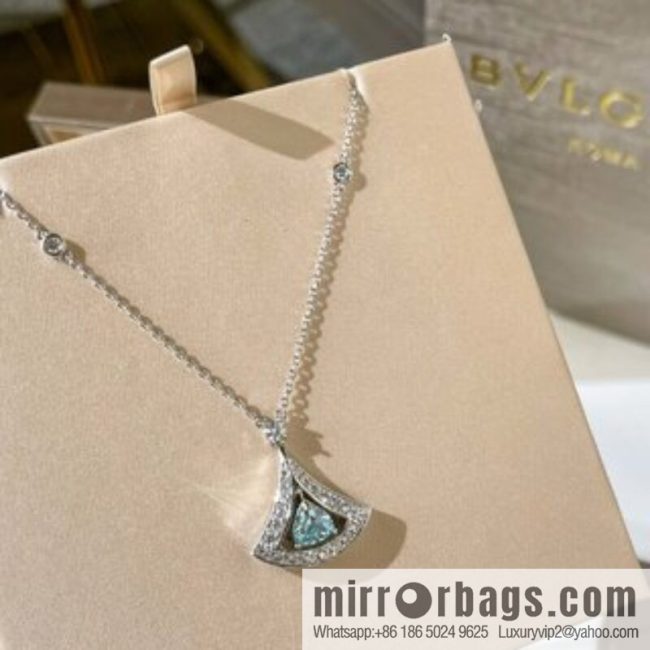 BVLGARI Bulgari new DIVAS \'DREAM sapphire fan necklace