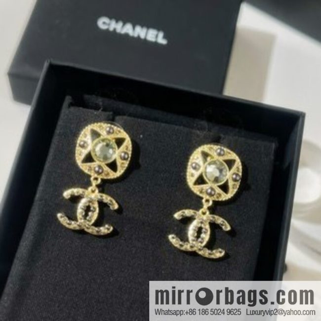 New ☑️ CHANEL Chanel double c stud earrings - Image 2