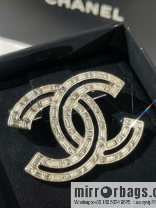 New ☑️ Chanel double c full diamond brooch