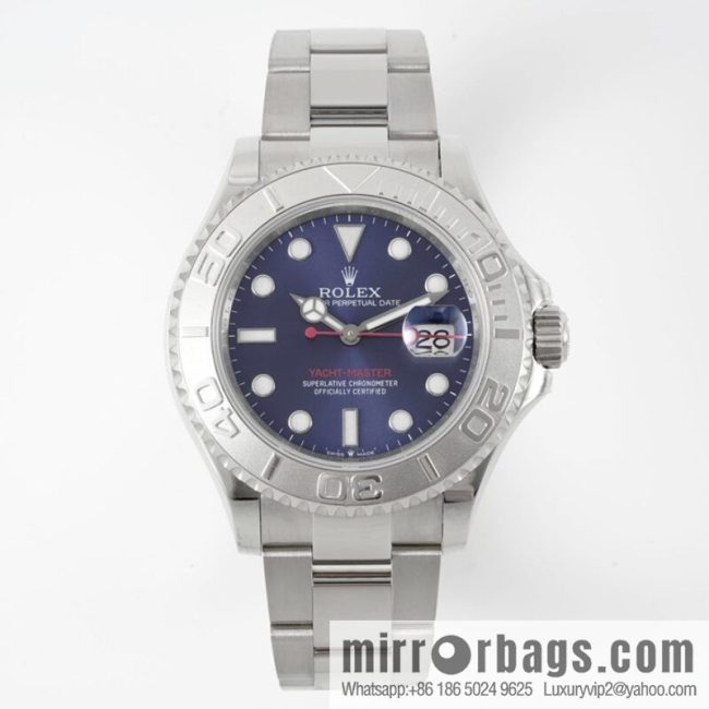 VR Factory, Red Yacht Triple Red This custom product is a reference to Rolex Yacht 1166220 Diamond Carbon (DCL) coated case