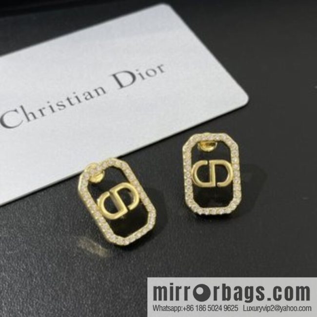 New ☑️ DIOR Dior CD pearl star necklace stud earrings - Image 2