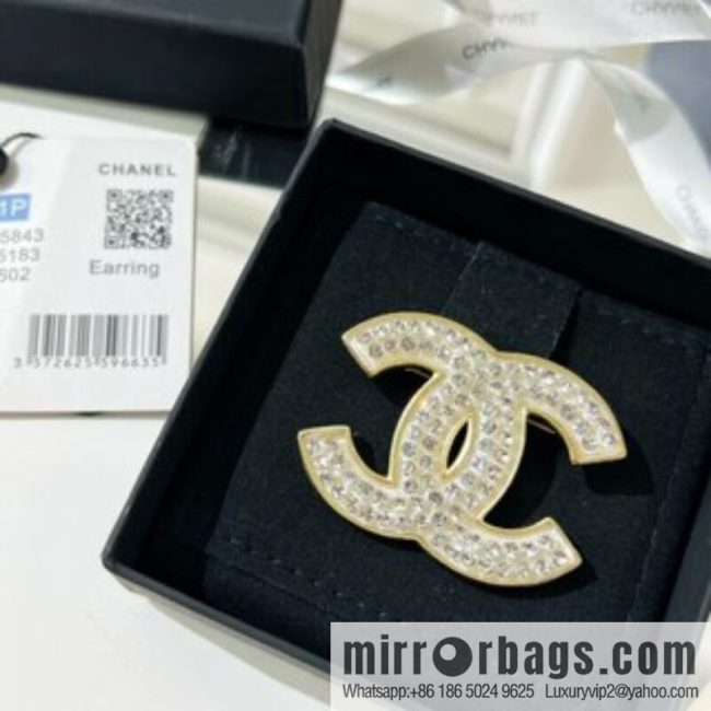 New ☑️ Chanel double c full diamond brooch