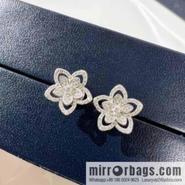 GRAFF Graff flower necklace stud earrings - Image 3