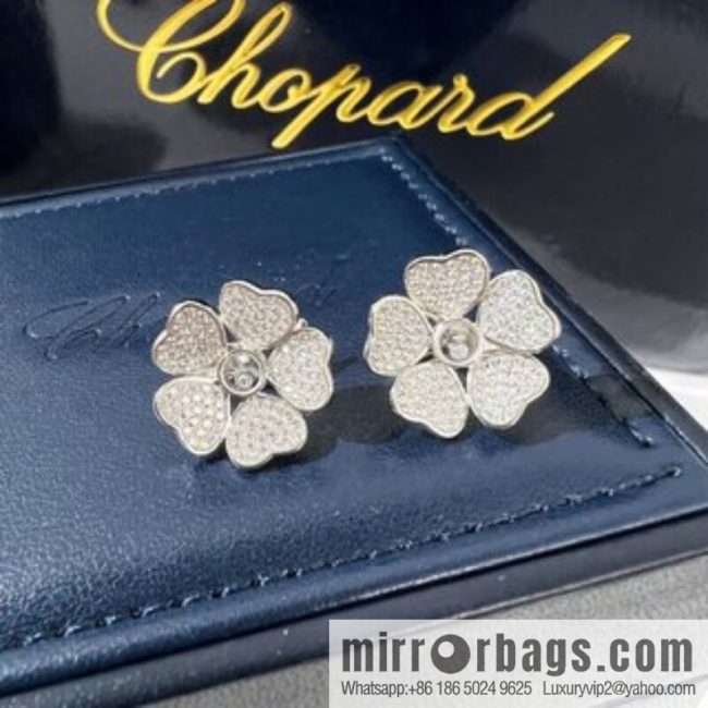 Chopard PRECIOUS LACE VAGUE 5 heart full diamond necklace ear shot, bracelet - Image 2