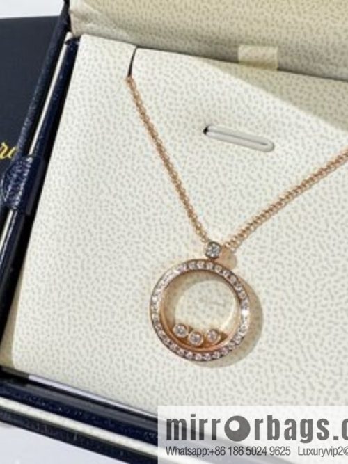 Chopard happy diamonds necklace