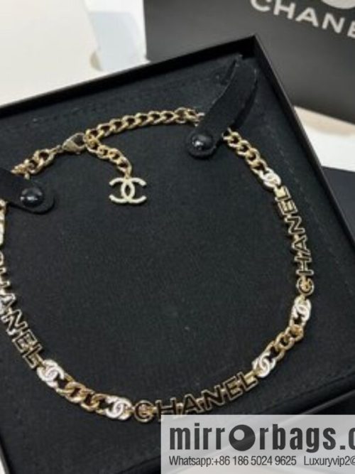New ☑️ CHANEL Chanel double c drip oil letter necklace neck chain